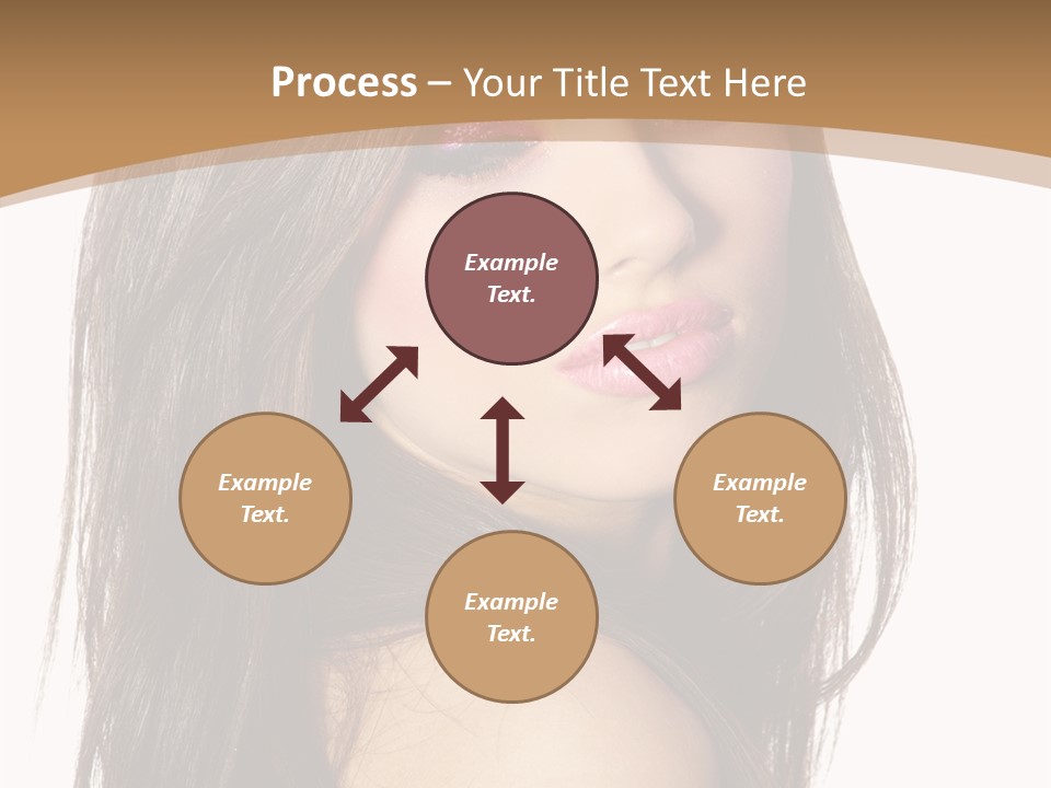 Skin Fresh Lady PowerPoint Template