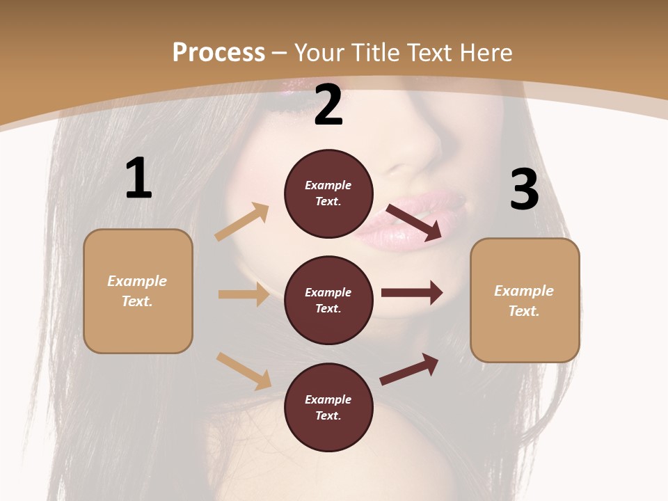 Skin Fresh Lady PowerPoint Template