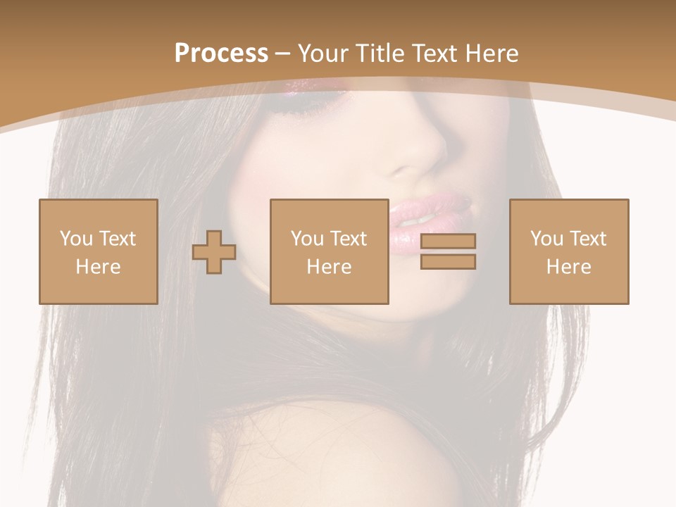 Skin Fresh Lady PowerPoint Template