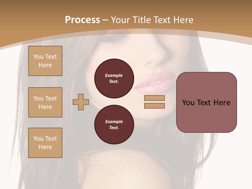 Skin Fresh Lady PowerPoint Template