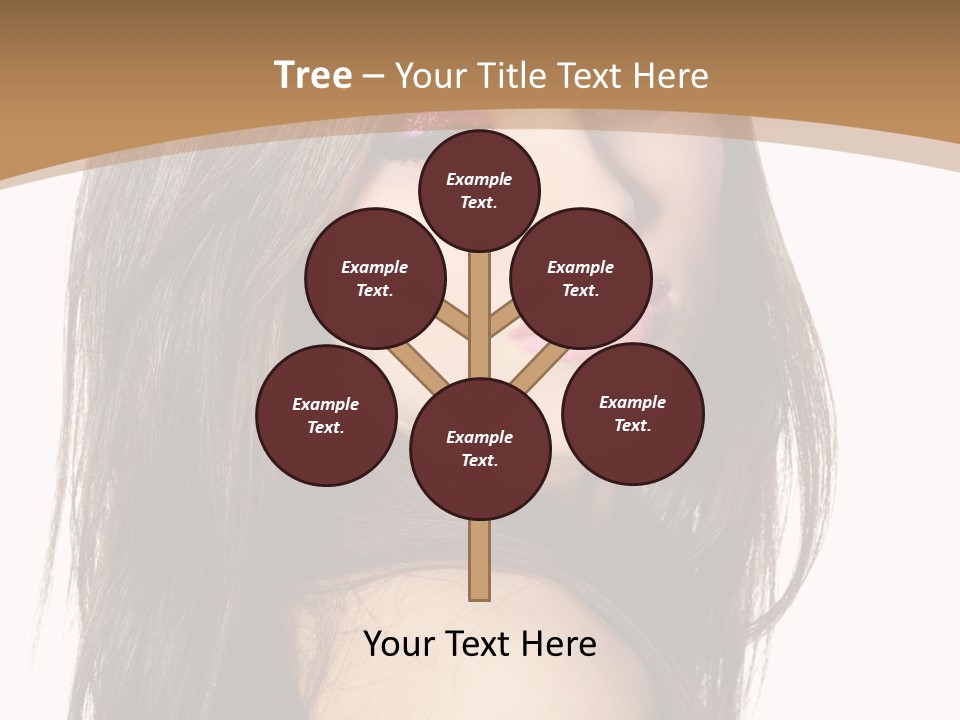 Skin Fresh Lady PowerPoint Template