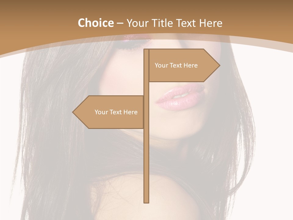 Skin Fresh Lady PowerPoint Template