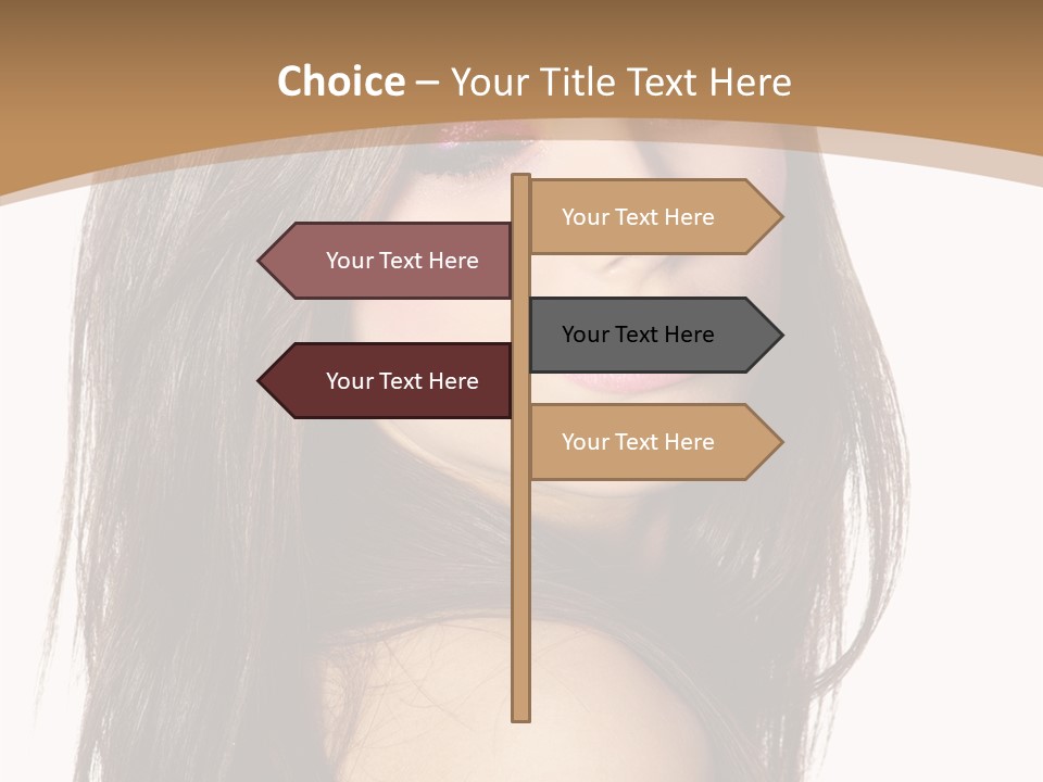 Skin Fresh Lady PowerPoint Template