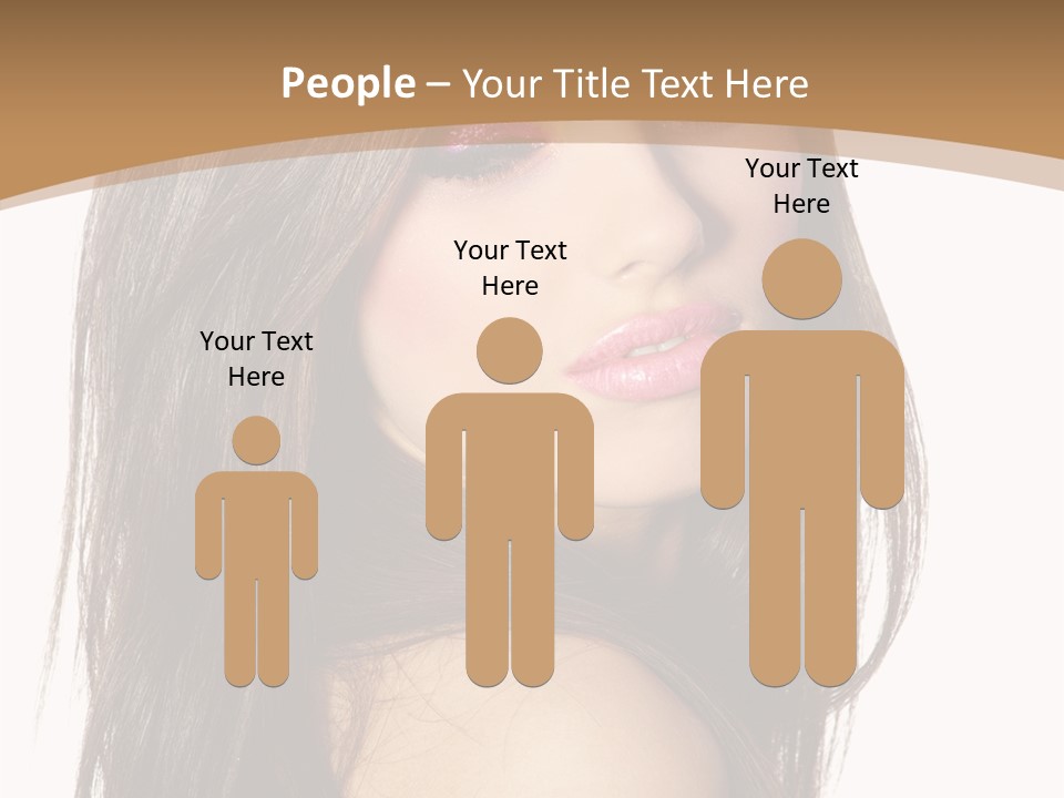 Skin Fresh Lady PowerPoint Template