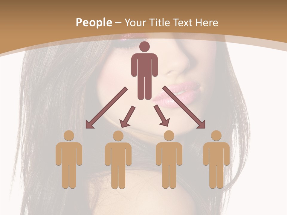 Skin Fresh Lady PowerPoint Template