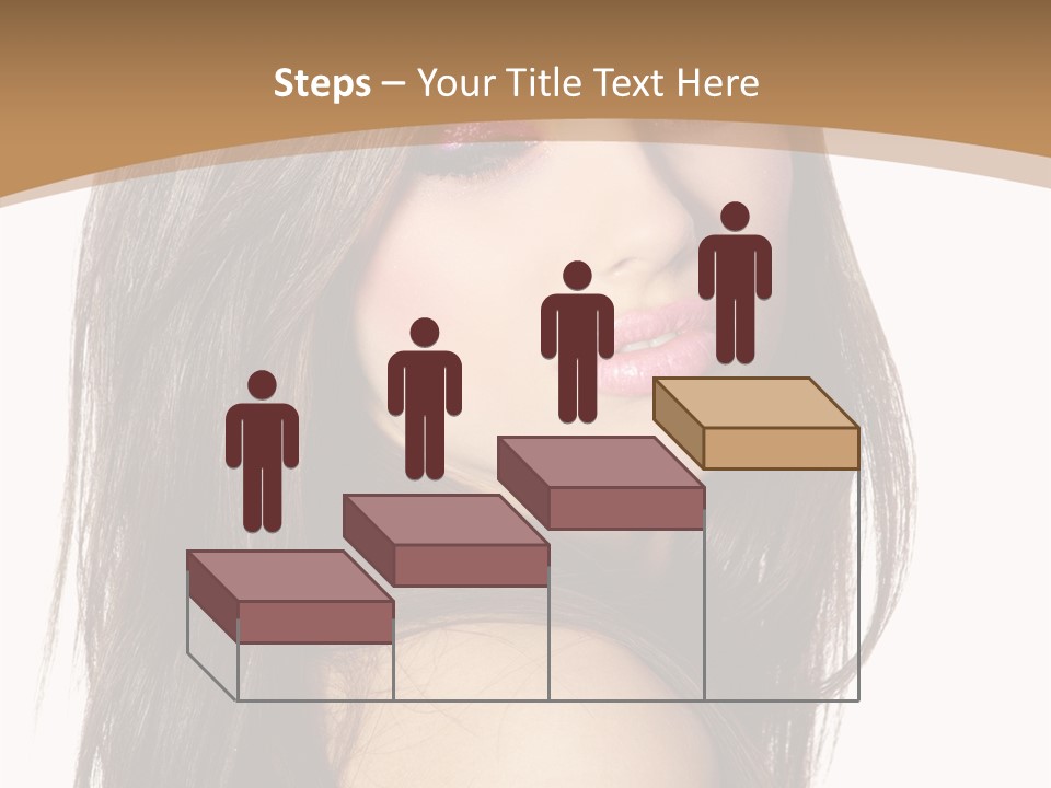 Skin Fresh Lady PowerPoint Template