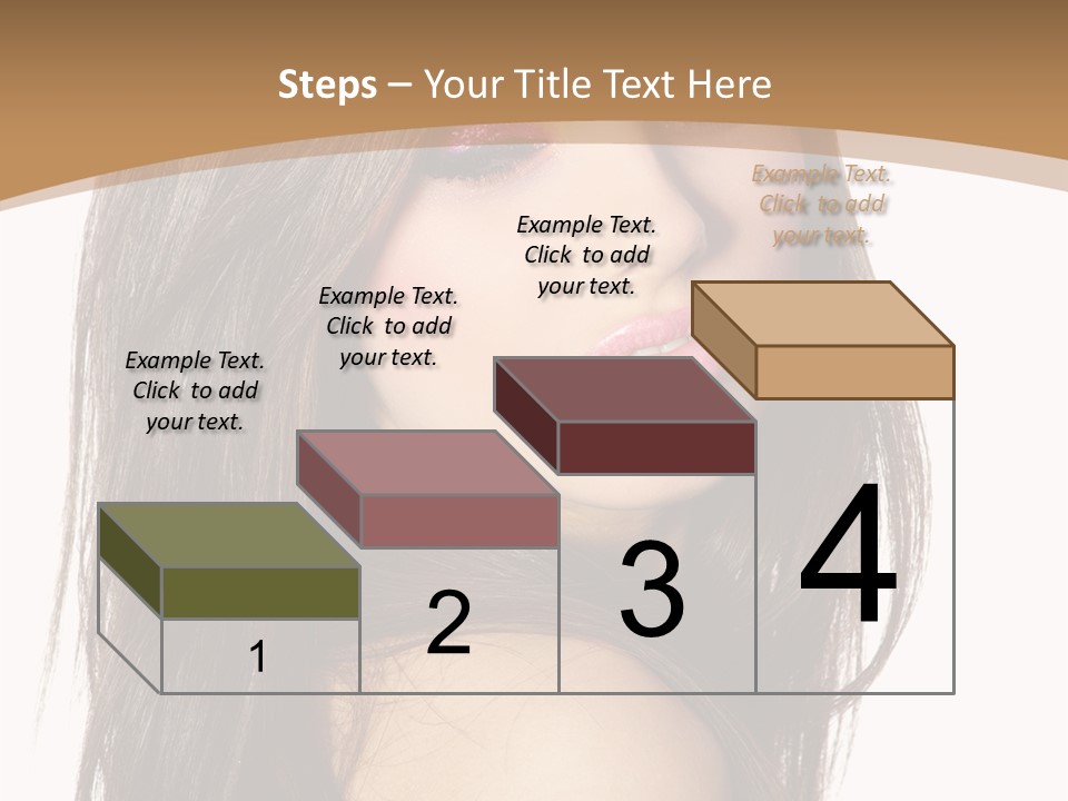 Skin Fresh Lady PowerPoint Template