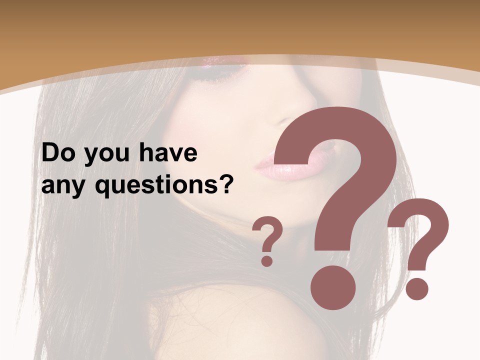 Skin Fresh Lady PowerPoint Template