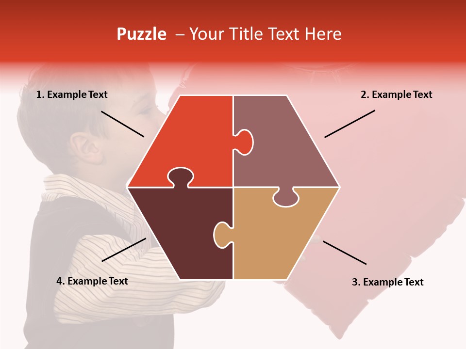 Enfant Father Celebrate PowerPoint Template