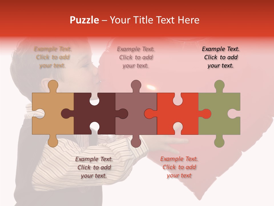 Enfant Father Celebrate PowerPoint Template