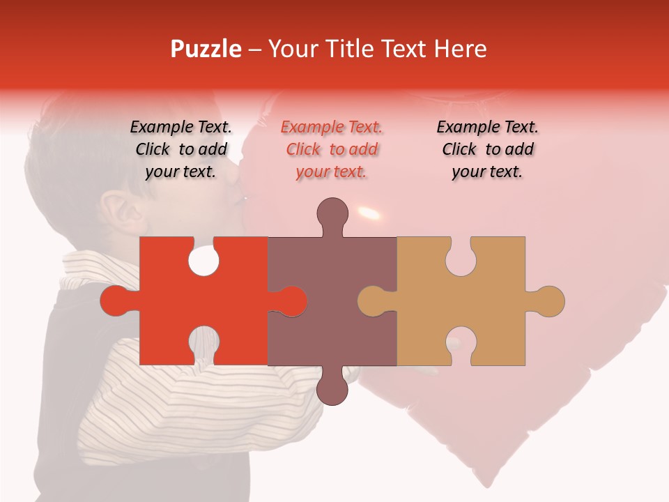 Enfant Father Celebrate PowerPoint Template