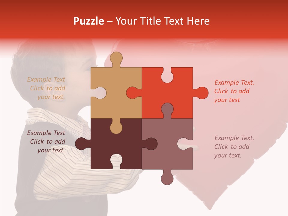 Enfant Father Celebrate PowerPoint Template