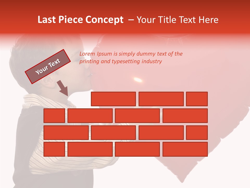 Enfant Father Celebrate PowerPoint Template