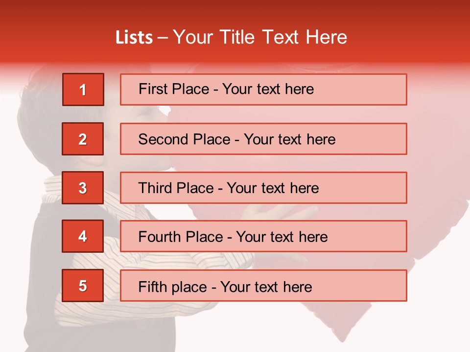 Enfant Father Celebrate PowerPoint Template