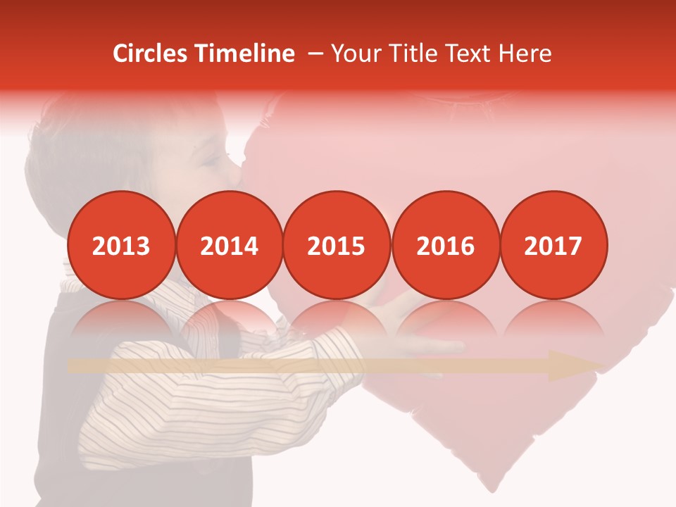 Enfant Father Celebrate PowerPoint Template