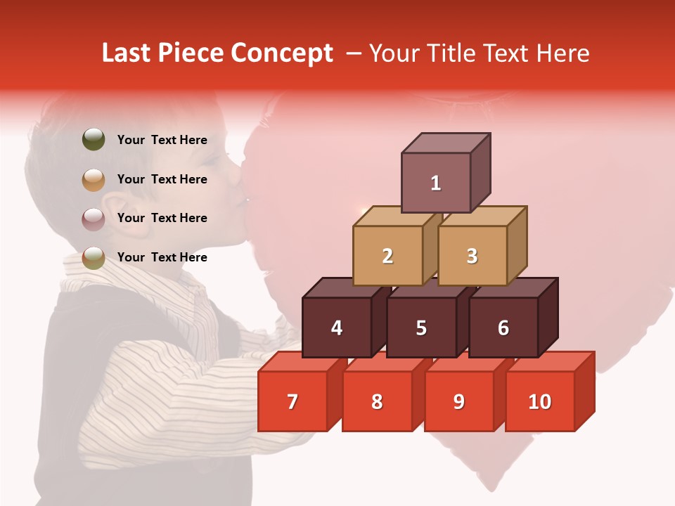 Enfant Father Celebrate PowerPoint Template