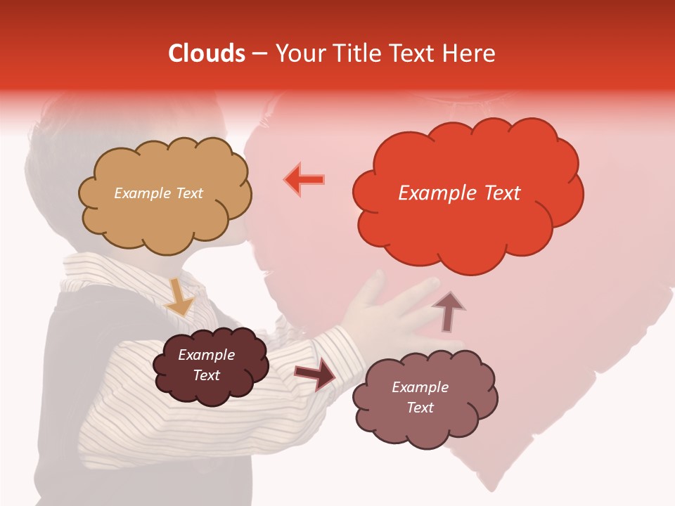 Enfant Father Celebrate PowerPoint Template