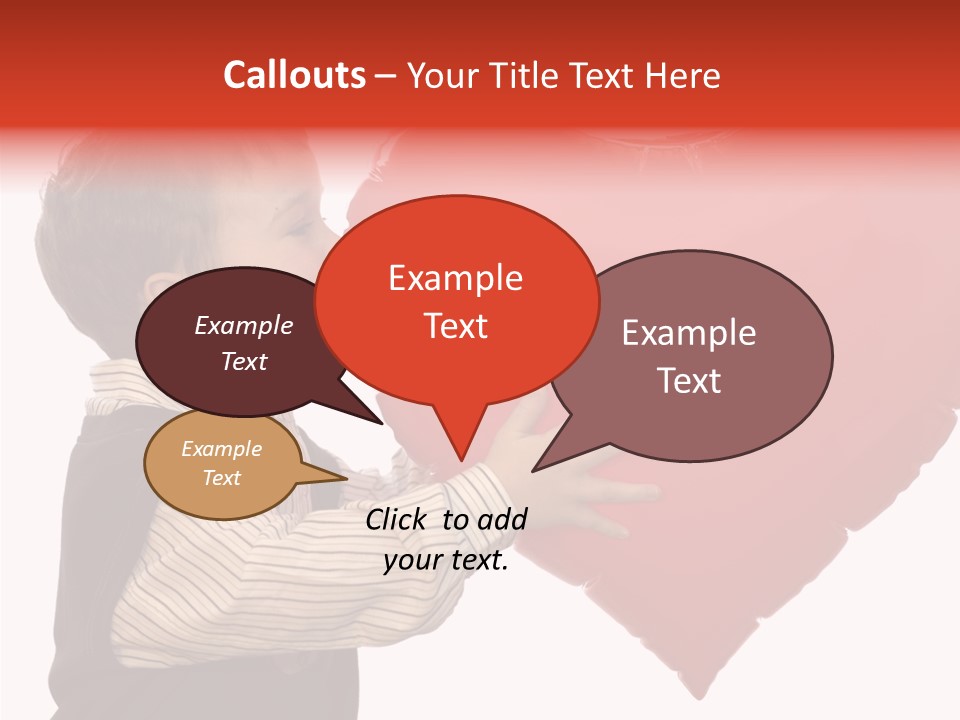 Enfant Father Celebrate PowerPoint Template