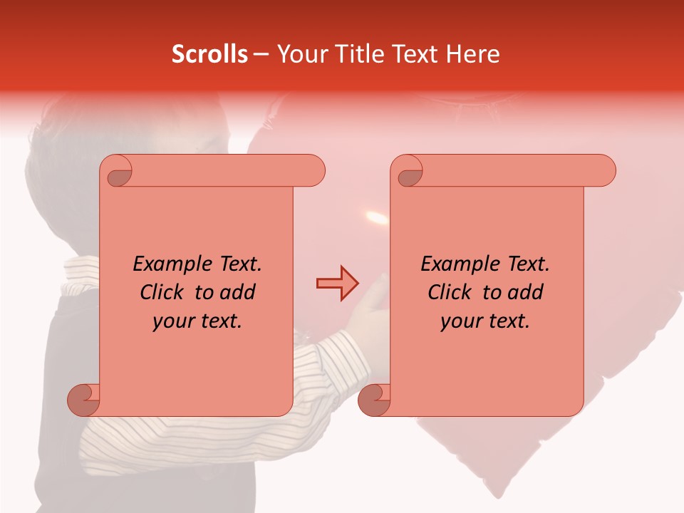 Enfant Father Celebrate PowerPoint Template