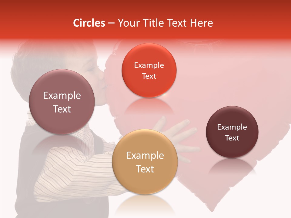 Enfant Father Celebrate PowerPoint Template