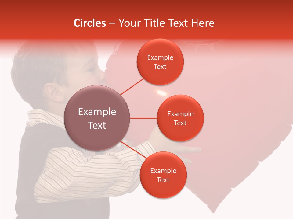 Enfant Father Celebrate PowerPoint Template