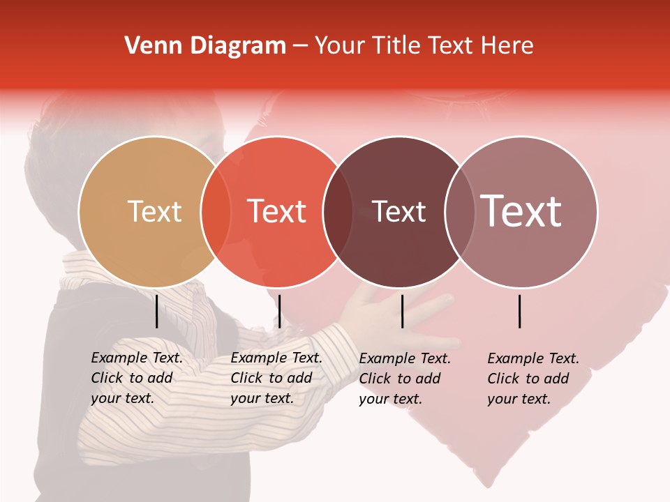 Enfant Father Celebrate PowerPoint Template