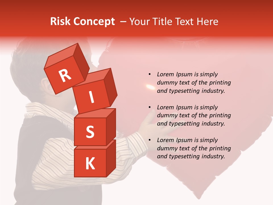 Enfant Father Celebrate PowerPoint Template