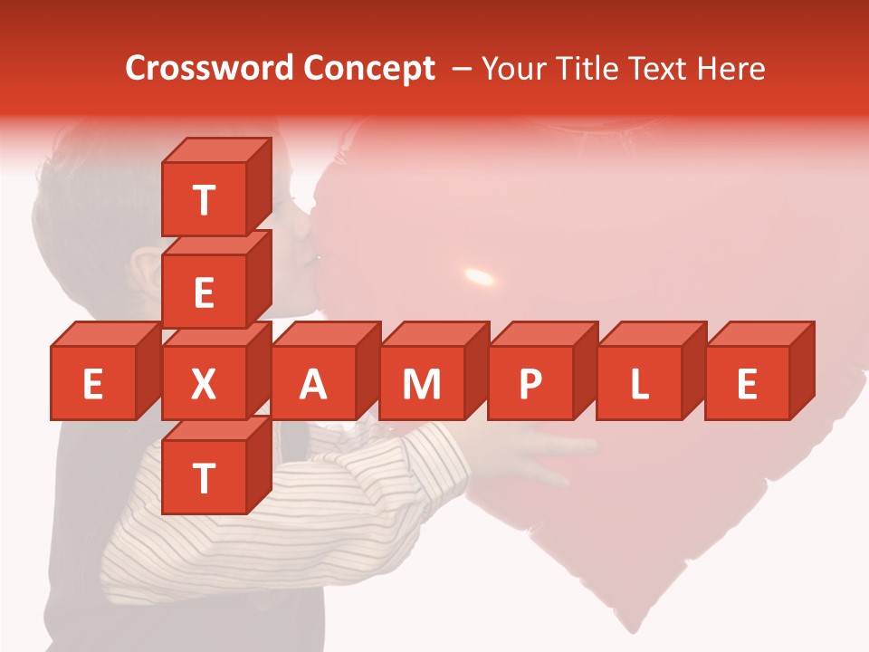 Enfant Father Celebrate PowerPoint Template