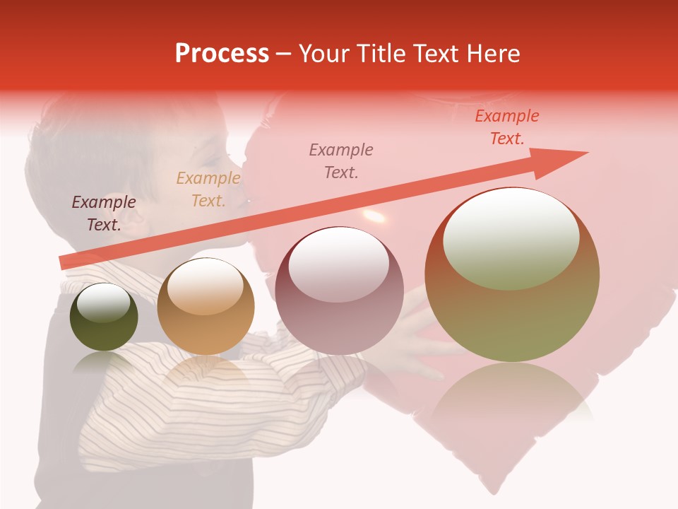 Enfant Father Celebrate PowerPoint Template