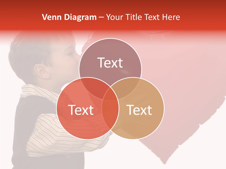 Enfant Father Celebrate PowerPoint Template