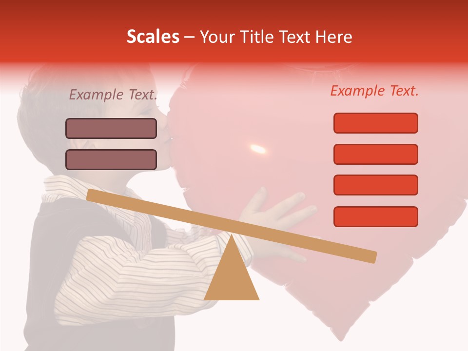 Enfant Father Celebrate PowerPoint Template