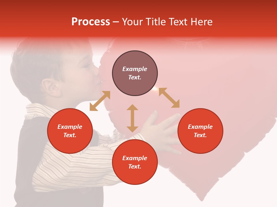 Enfant Father Celebrate PowerPoint Template