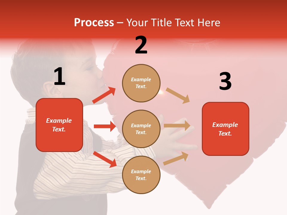 Enfant Father Celebrate PowerPoint Template