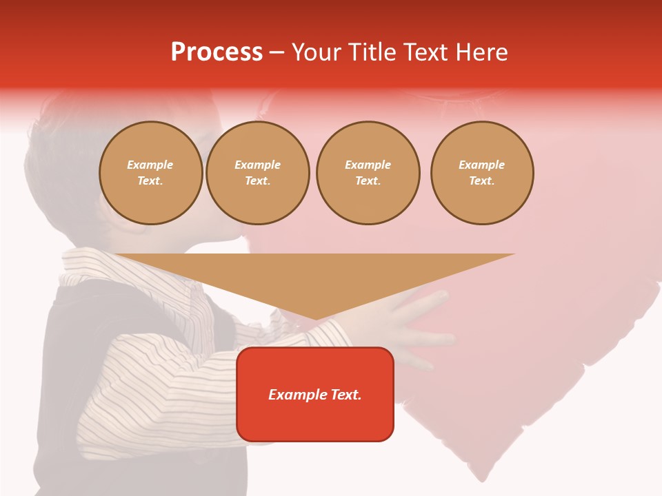 Enfant Father Celebrate PowerPoint Template