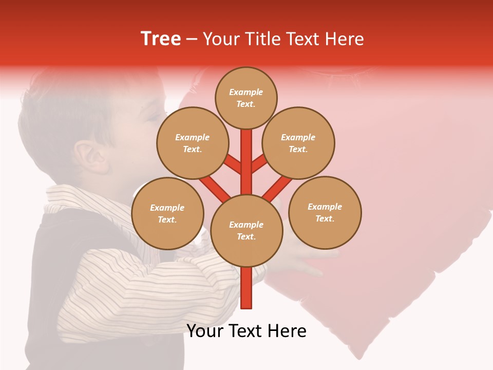 Enfant Father Celebrate PowerPoint Template