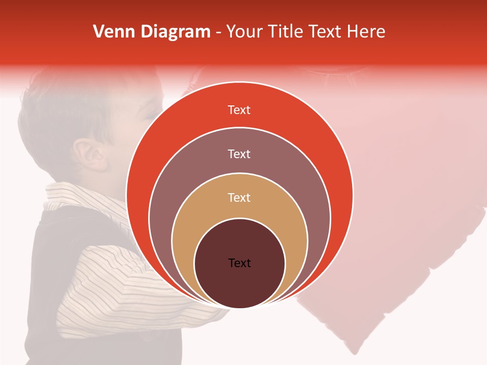 Enfant Father Celebrate PowerPoint Template