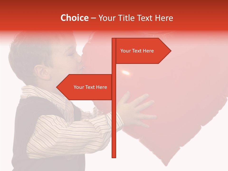 Enfant Father Celebrate PowerPoint Template