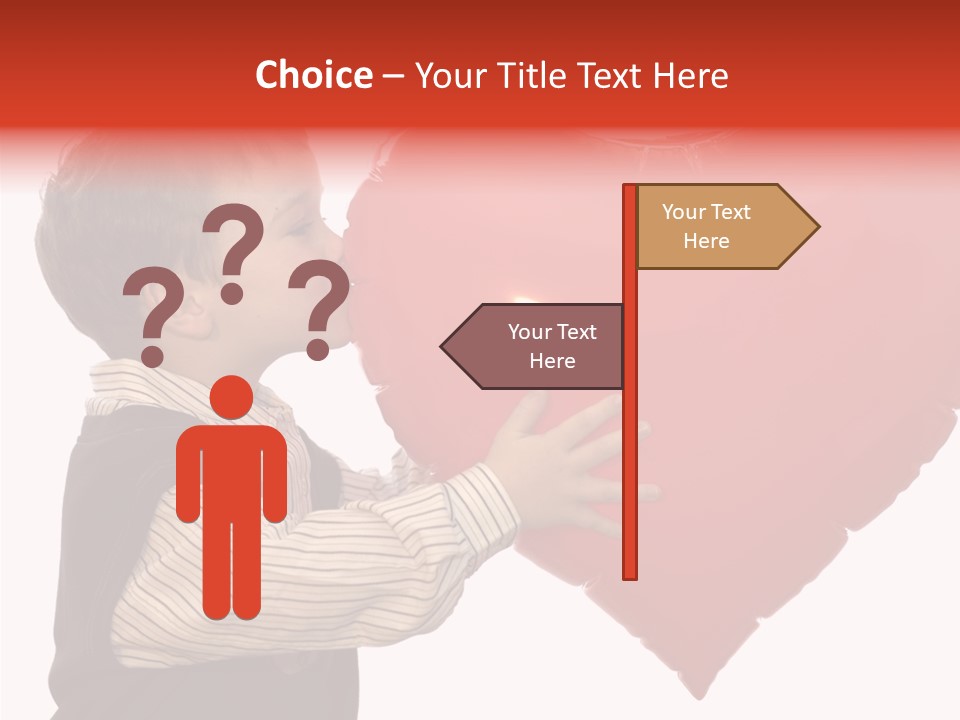 Enfant Father Celebrate PowerPoint Template