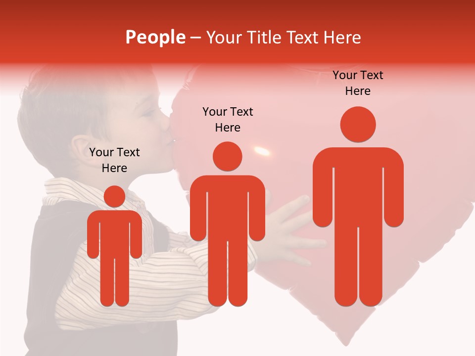 Enfant Father Celebrate PowerPoint Template