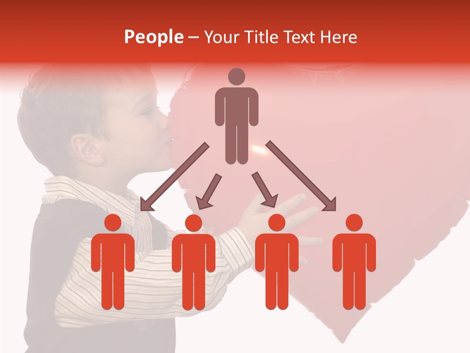 Enfant Father Celebrate PowerPoint Template