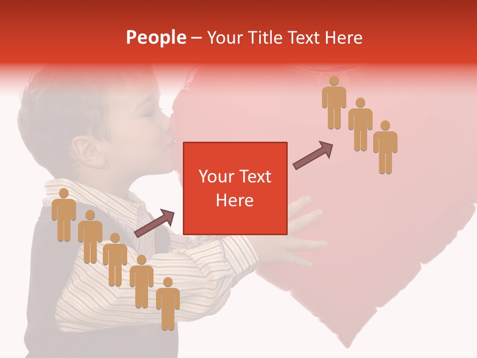 Enfant Father Celebrate PowerPoint Template