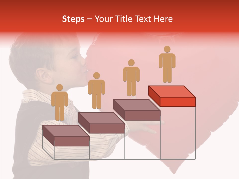 Enfant Father Celebrate PowerPoint Template