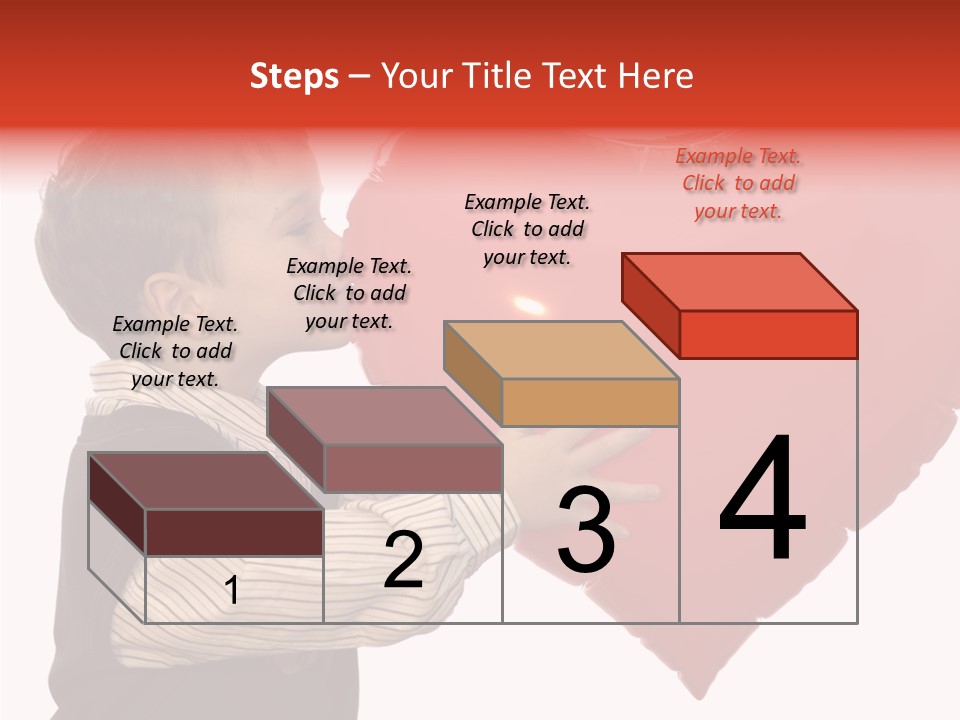 Enfant Father Celebrate PowerPoint Template