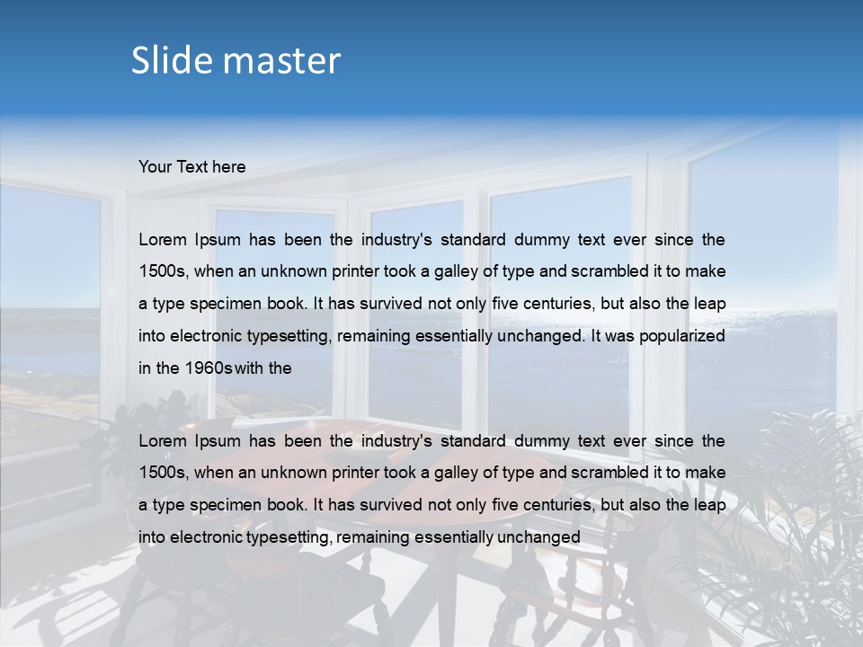 Li Ten Board Office PowerPoint Template