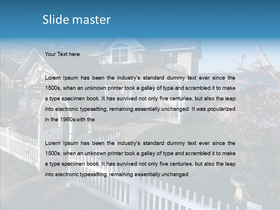 Together Chair Itting PowerPoint Template