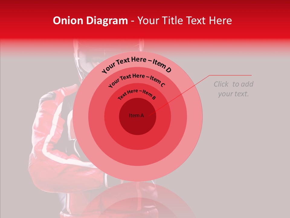 Competition Black Man PowerPoint Template