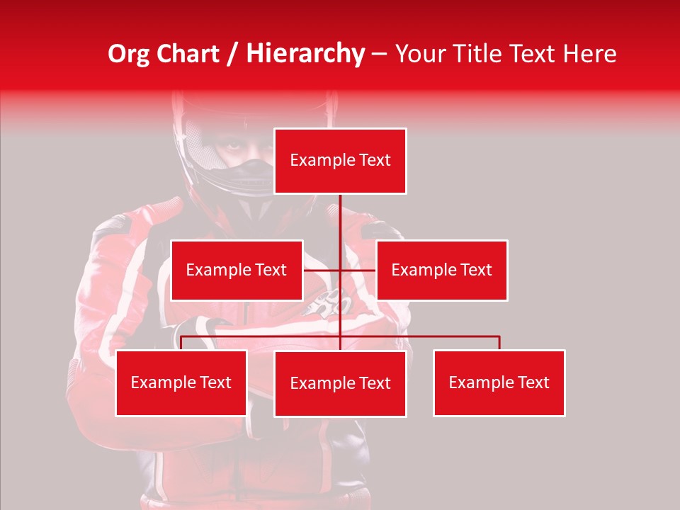Competition Black Man PowerPoint Template