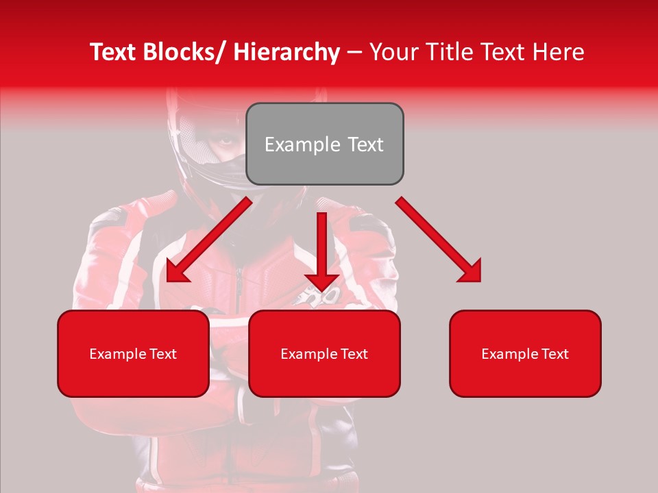 Competition Black Man PowerPoint Template