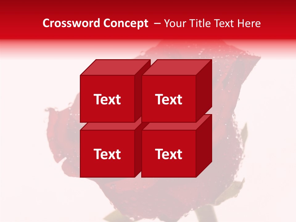 Holiday Bud Moisture PowerPoint Template