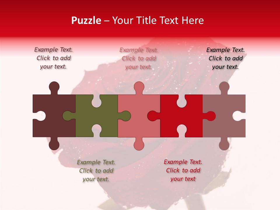 Holiday Bud Moisture PowerPoint Template